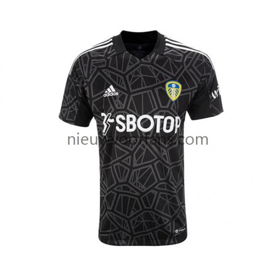 Leeds United Heren Shirt met Bedrukking Doelman Thuis 2022-2023 Korte Mouw