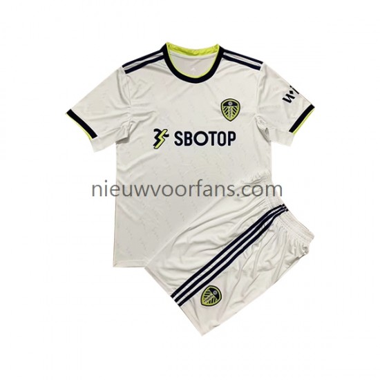 Leeds United Kind Shirt met Bedrukking Thuis 2022-2023 Korte Mouw