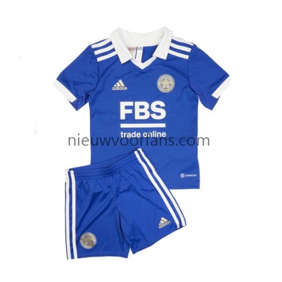 Leicester City Kind Shirt met Bedrukking Thuis 2022-2023 Korte Mouw