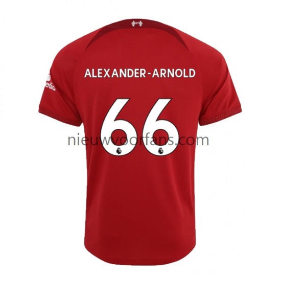 Liverpool Heren Shirt met Bedrukking Alexander-Arnold 66 Thuis 2022-2023 Korte Mouw
