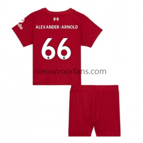 Liverpool Kind Shirt met Bedrukking Alexander-Arnold 66 Thuis 2022-2023 Korte Mouw