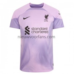 Liverpool Heren Shirt met Bedrukking Doelman Thuis 2022-2023 Korte Mouw