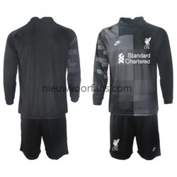 Liverpool Kind Shirt met Bedrukking Doelman Derde 2021-2022 Lange Mouw