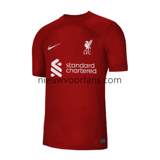 Liverpool Heren Shirt met Bedrukking Thuis 2022-2023 Korte Mouw