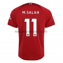 Liverpool Heren Shirt met Bedrukking M.Salah 11 Thuis 2022-2023 Korte Mouw