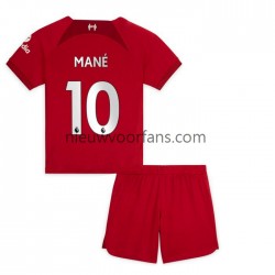 Liverpool Kind Shirt met Bedrukking Mane 10 Thuis 2022-2023 Korte Mouw