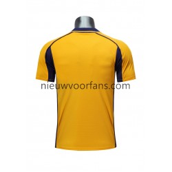 Liverpool Heren Shirt met Bedrukking 2000-2001 Retro Uit Korte Mouw