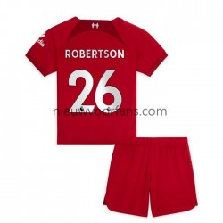Liverpool Kind Shirt met Bedrukking Robertson 26 Thuis 2022-2023 Korte Mouw