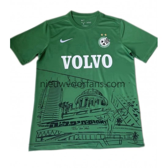 Maccabi Haifa Heren Shirt met Bedrukking Commemorative Edition Thuis 2022-2023 Korte Mouw