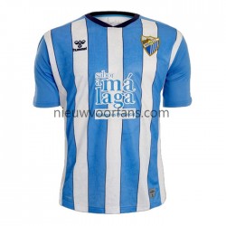 Málaga CF Heren Shirt met Bedrukking Thuis 2022-2023 Korte Mouw