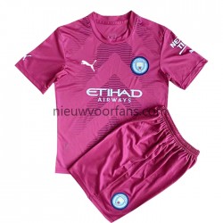 Manchester City Kind Shirt met Bedrukking Doelman Thuis 2022-2023 Korte Mouw