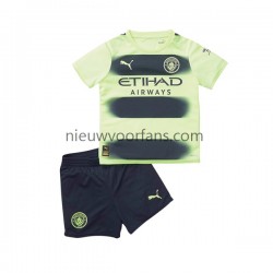 Manchester City Kind Shirt met Bedrukking Derde 2022-2023 Korte Mouw