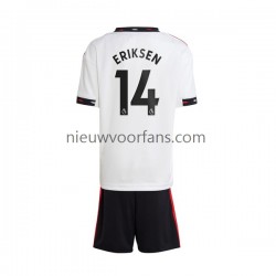 Manchester United Kind Shirt met Bedrukking Christian Eriksen 14 Uit 2022-2023 Korte Mouw