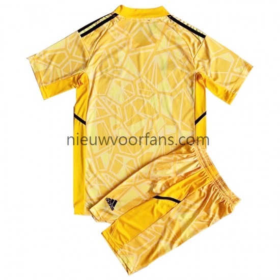 Manchester United Kind Shirt met Bedrukking Doelman Thuis 2022-2023 Korte Mouw