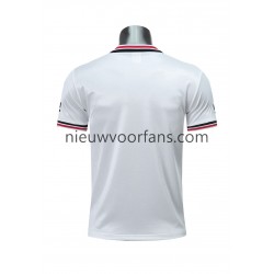 Manchester United Heren Shirt met Bedrukking 1985 Retro Uit Korte Mouw