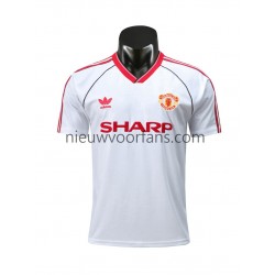 Manchester United Heren Shirt met Bedrukking 1988 Retro Uit Korte Mouw