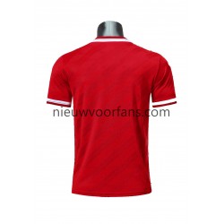 Manchester United Heren Shirt met Bedrukking 1986 Retro Thuis Korte Mouw