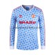 Manchester United Heren Shirt met Bedrukking 1992 Retro Thuis Lange Mouw