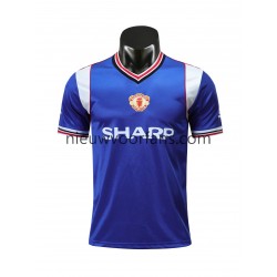 Manchester United Heren Shirt met Bedrukking 1985 Retro Derde Korte Mouw