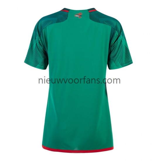 Mexico Dames Shirt met Bedrukking Thuis 2022-2023 Korte Mouw