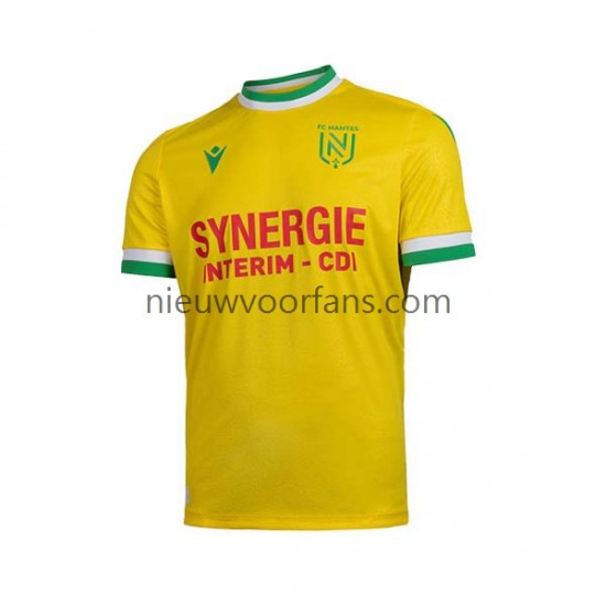 Nantes Heren Shirt met Bedrukking Thuis 2022-2023 Korte Mouw
