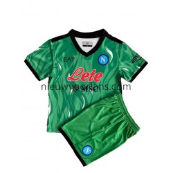 Napoli Kind Shirt met Bedrukking Doelman Thuis 2021-2022 Korte Mouw