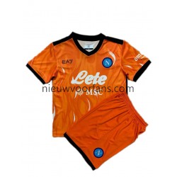 Napoli Kind Shirt met Bedrukking Doelman Derde 2021-2022 Korte Mouw