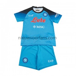 Napoli Kind Shirt met Bedrukking Thuis 2022-2023 Korte Mouw