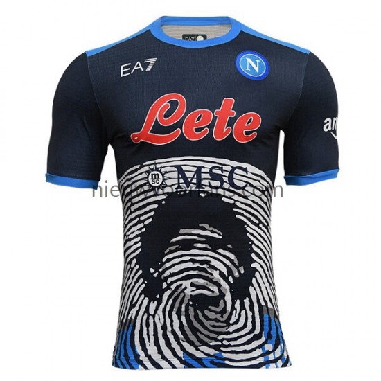 Napoli Heren Shirt met Bedrukking Special 2 Thuis 2021-2022 Korte Mouw