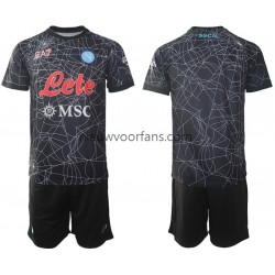 Napoli Kind Shirt met Bedrukking Special Thuis 2021-2022 Korte Mouw