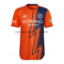 New York City Heren Shirt met Bedrukking FC Uit 2022-2023 Korte Mouw