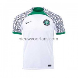 Nigeria Heren Shirt met Bedrukking Uit 2022 Korte Mouw