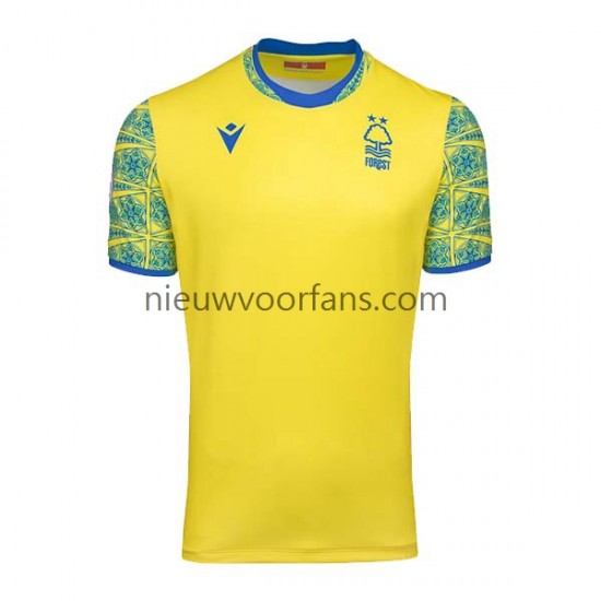 Nottingham Forest Heren Shirt met Bedrukking Uit 2022-2023 Korte Mouw