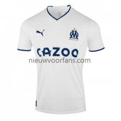 Olympique Marseille Heren Shirt met Bedrukking Thuis 2022-2023 Korte Mouw