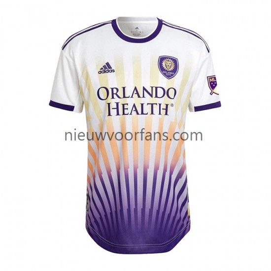 Heren Shirt met Bedrukking Orlando City SC Uit 2022-2023 Korte Mouw