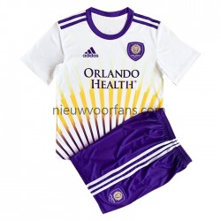 Kind Shirt met Bedrukking Orlando City Uit 2022-2023 Korte Mouw