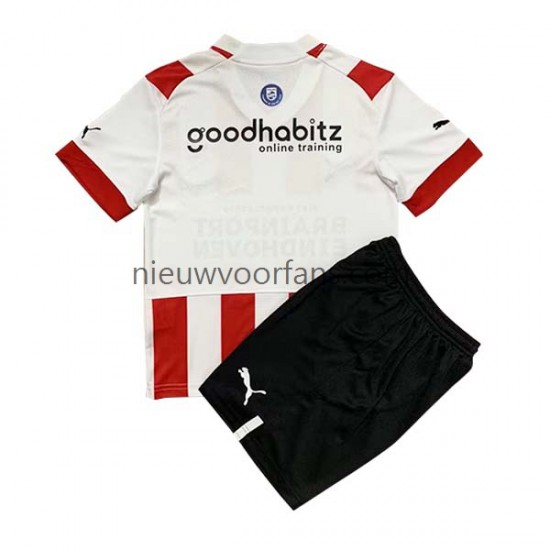 PSV Eindhoven Kind Shirt met Bedrukking Thuis 2022-2023 Korte Mouw