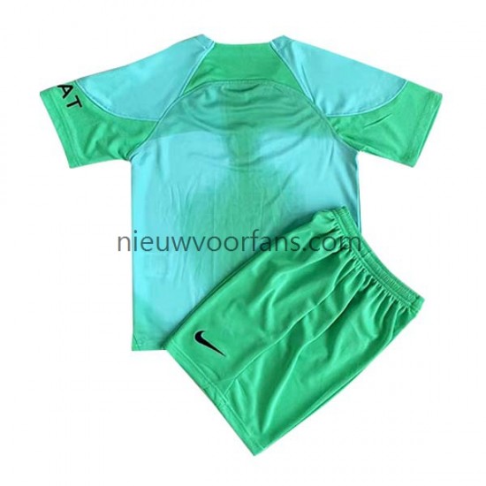 Paris Saint-Germain Kind Shirt met Bedrukking Doelman Thuis 2022-2023 Korte Mouw