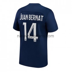 Paris Saint-Germain Heren Shirt met Bedrukking Juan Bernat 14 Thuis 2022-2023 Korte Mouw
