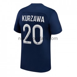 Paris Saint-Germain Heren Shirt met Bedrukking Kurzawa 20 Thuis 2022-2023 Korte Mouw
