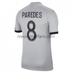 Paris Saint-Germain Heren Shirt met Bedrukking Leandro Paredes 8 Uit 2022-2023 Korte Mouw
