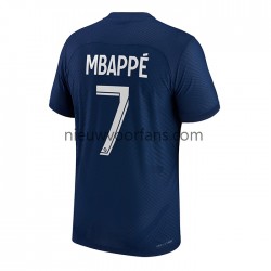 Paris Saint-Germain Heren Shirt met Bedrukking Mbappé 7 Thuis 2022-2023 Korte Mouw
