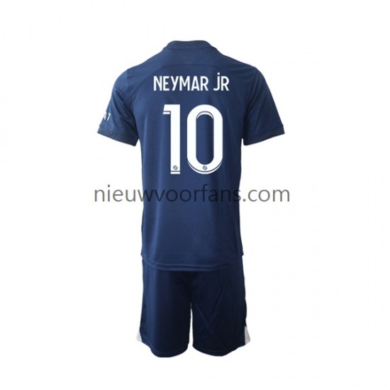 Paris Saint-Germain Kind Shirt met Bedrukking Neymar Jr 10 Thuis 2022-2023 Korte Mouw