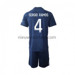 Paris Saint-Germain Kind Shirt met Bedrukking Sergio Ramos 4 Thuis 2022-2023 Korte Mouw