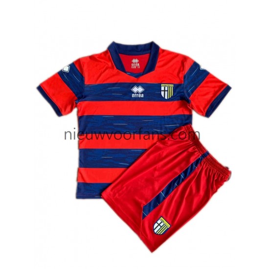 Parma Kind Shirt met Bedrukking Doelman Thuis 2021-2022 Korte Mouw