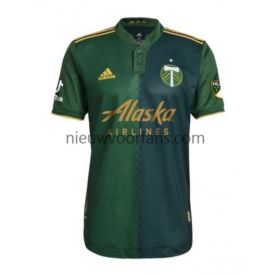 Portland Timbers Heren Shirt met Bedrukking Thuis 2022 Korte Mouw