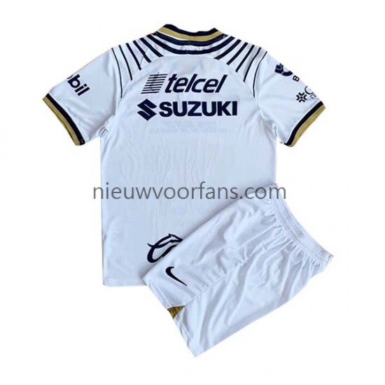 Pumas UNAM Kind Shirt met Bedrukking Thuis 2022-2023 Korte Mouw