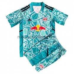 RB Leipzig Kind Shirt met Bedrukking Doelman Thuis 2022-2023 Korte Mouw