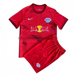 RB Leipzig Kind Shirt met Bedrukking Uit 2022-2023 Korte Mouw