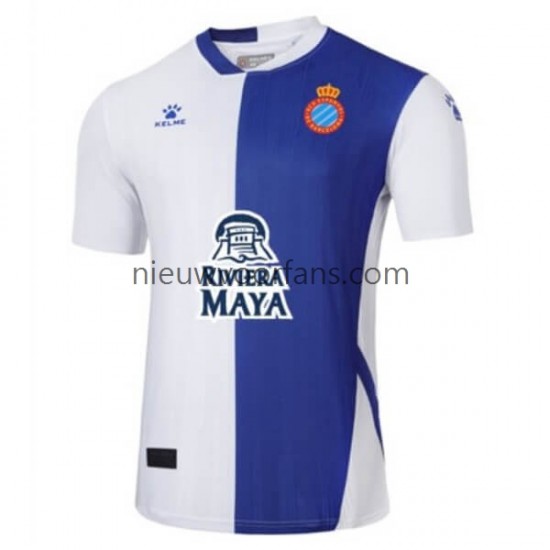 RCD Espanyol Heren Shirt met Bedrukking Derde 2022-2023 Korte Mouw